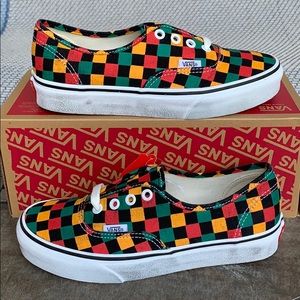 VANS AUTHENTIC WASHED BLACK/MULTI WMNS